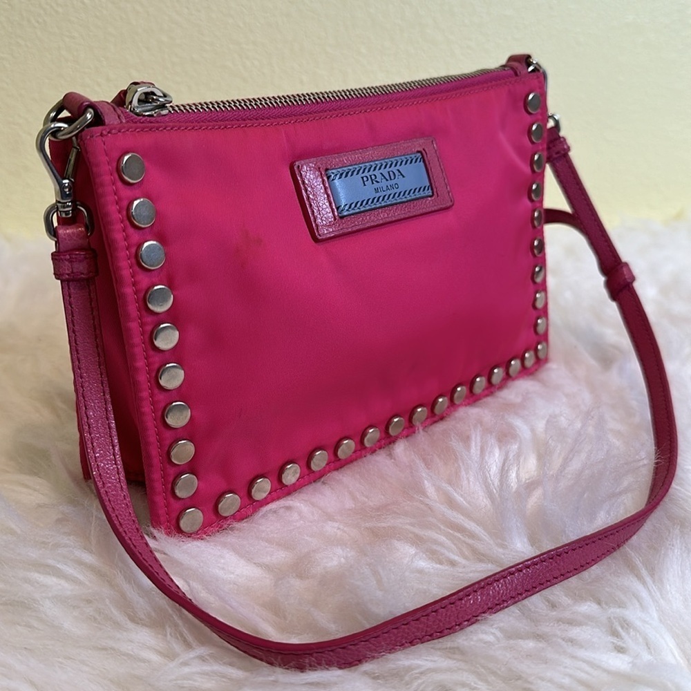 💯Authentic Prada Pink Shoulder Bag🍀 - Picture 4 of 15